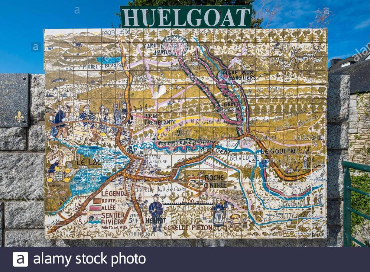 Huelgoat Chambres D'Hotes Екстериор снимка